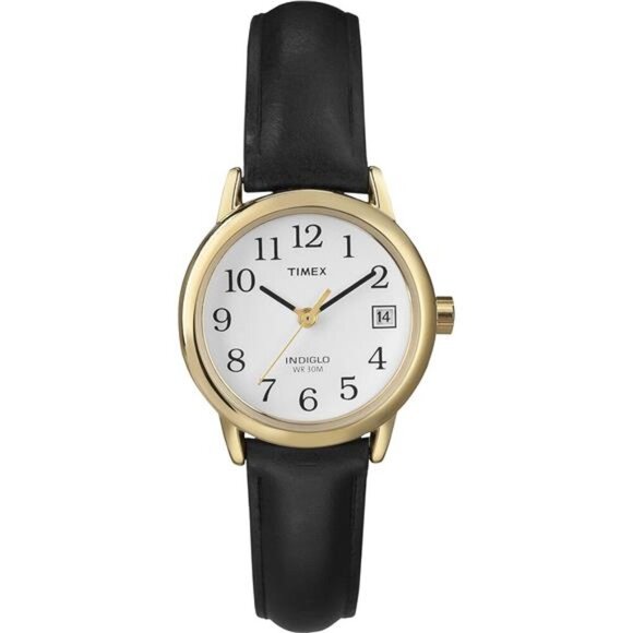 Women\'s Black Gold Easy Reader Watch
